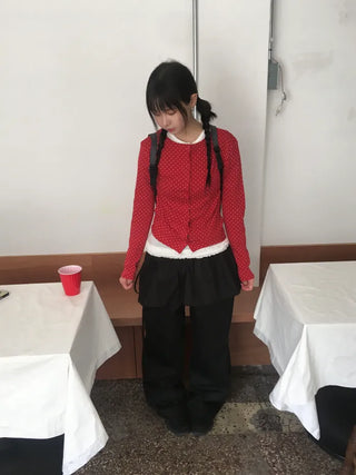 Wrap skirt pants