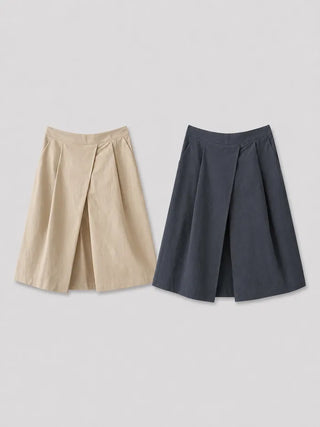 [2 colors] Pintuck Skirt