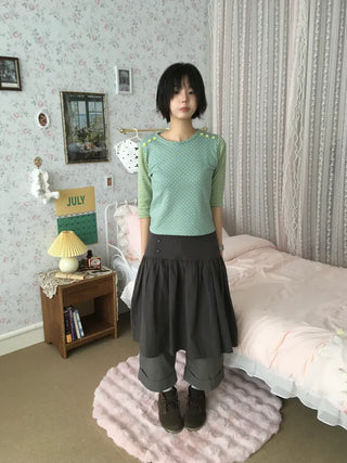 [3 colors] Scope Skirt