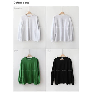 Cotton oversized T-shirt