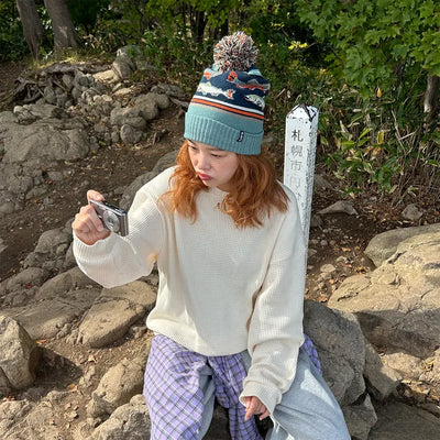 (Unisex) Waffle Sweatshirt