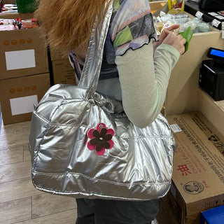 Metallic Double Bag