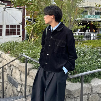 (Unisex) Denver Corduroy Cutting Jacket