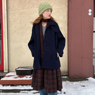 Colored half coat