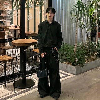 (Unisex) Cropped Chino Jacket