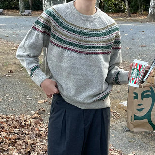 (Unisex) Nordic Round Knit