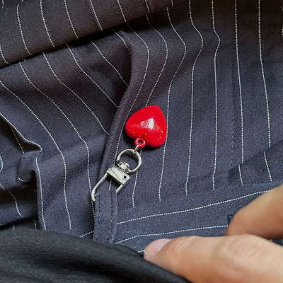 Red Heart Keyring
