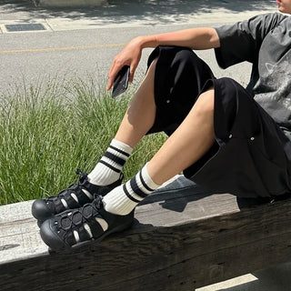 Two-tone socks