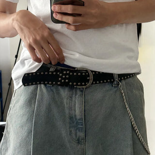 Two-line stud belt