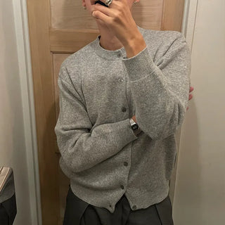 Standard Round Neck Cardigan