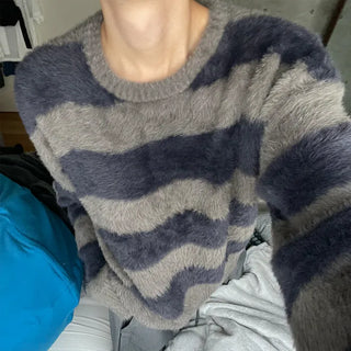 Wave Border Knit