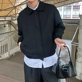 Placket Oversized Jacket