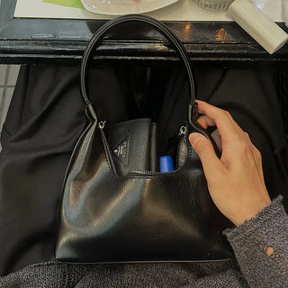 (Unisex) Simple Line Shoulder Bag