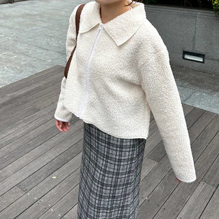 Buckle Zipper Jacket