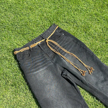 Ethnic strap belt