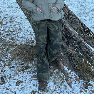(Unisex) Camouflage Two-Pleat Pants