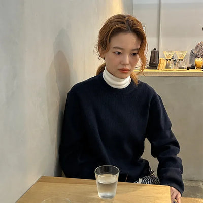 (Unisex) Soft Round Knit