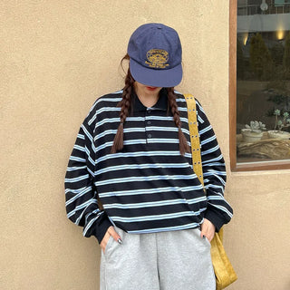 Colored striped T-shirt