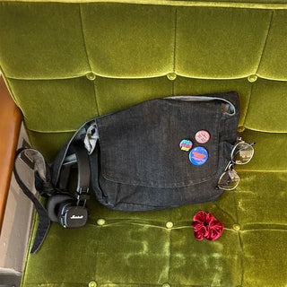 Denim Knot Bag