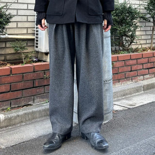 Chic pleated slacks