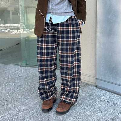 (Unisex) Banding Check Pants
