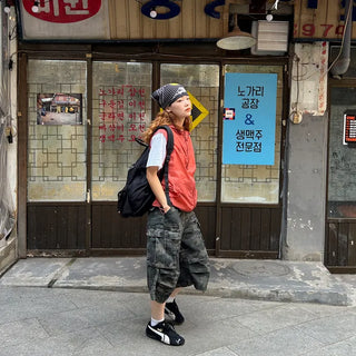 Camouflage Bermuda shorts