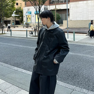 (Unisex) Paris Eco Leather Coat