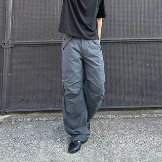 (Unisex) Dual Cargo Nylon Pants