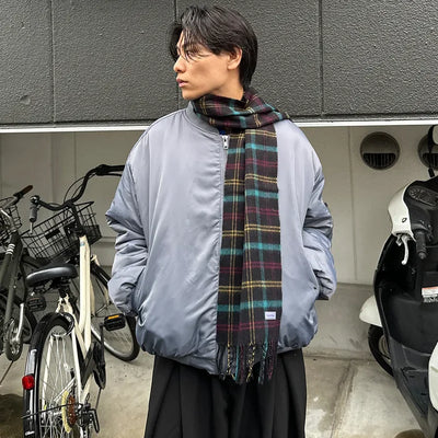 (Unisex) MA-1 Hooded Blouson
