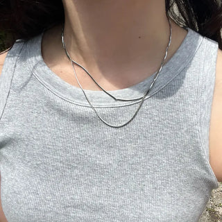Layered necklace