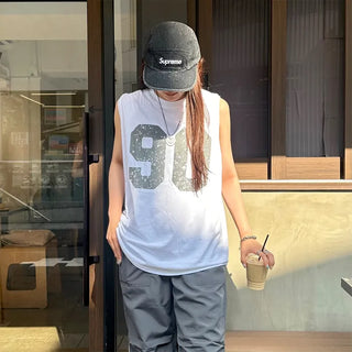 90's Oversized Sleeveless T-shirt