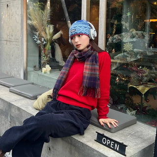 Basil Wool V-Neck Knit