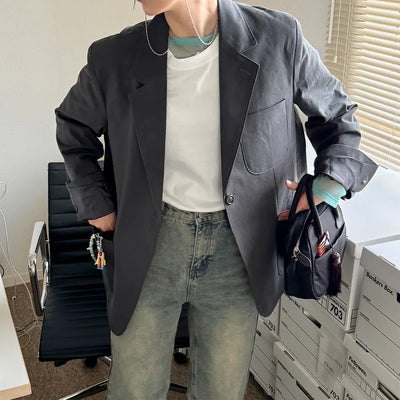 Boxy cotton jacket