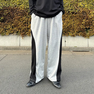(Unisex) Two-tone sweatpants
