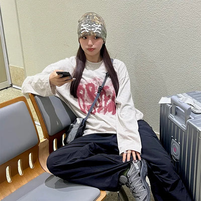 (Unisex) Paint Print T-Shirt