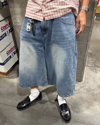 [BEST 50] Denim Bermuda Shorts