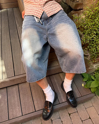 [BEST 50] Denim Bermuda Shorts