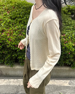 Daily Round Neck Cardigan