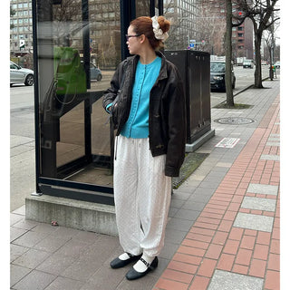 Simple knit cardigan