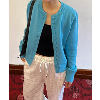 Simple knit cardigan