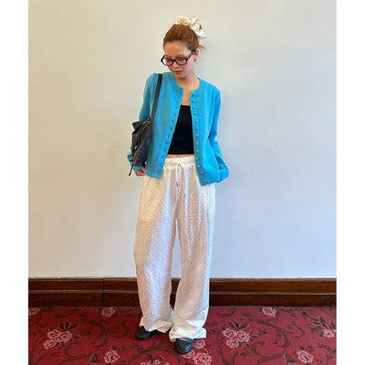 Simple knit cardigan