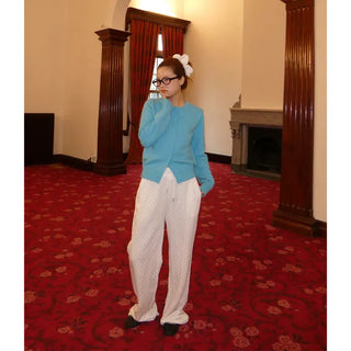 Simple knit cardigan