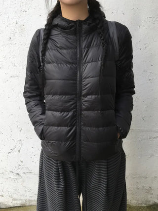 Lightweight duck down jacket
