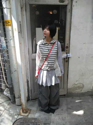 (2 colors) Pintuck Pants