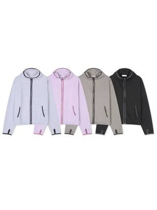 (4 colors) Light Waffle Zip-Up Hoodie
