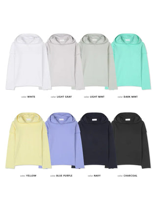 (8 colors) Hooded Layered T-shirt