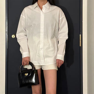 Oversized pastel shirt