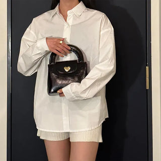 Oversized pastel shirt