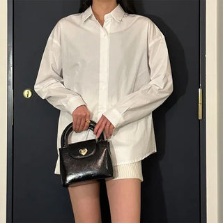 Oversized pastel shirt