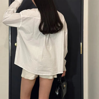 Oversized pastel shirt